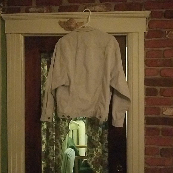 VNTG White Denim Vintage Calvin Klein sport size small - Picture 3 of 4